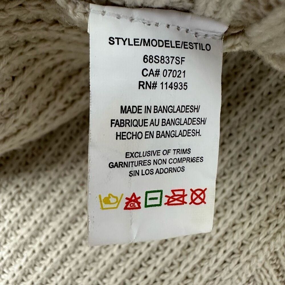 R D Style Elbow Patch Poncho Size Small - image 7